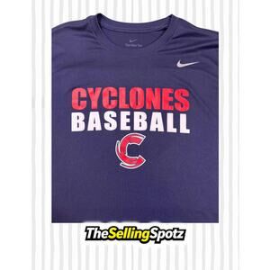 Nike Cyclones Baseball Dri-FIT Navy Graphic Tee US/UK (XL)
